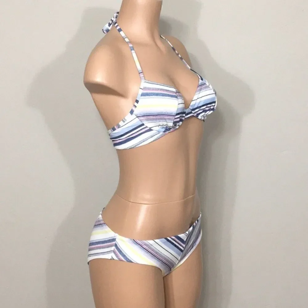 SPLENDID striped bikini. NWOT